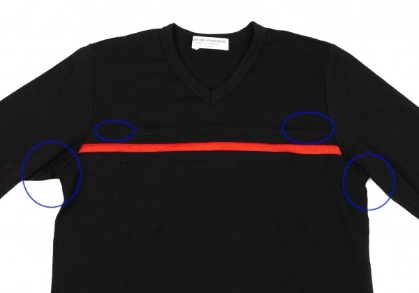 Top tejido conmutador bata de cámara COMME des GARCONS talla XS-S (K-137119) Foto 3 de 4