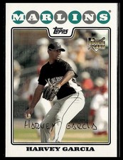Harvey Garcia *ROOKIE CARD* (RC) 2008 Topps #492. rookie card picture