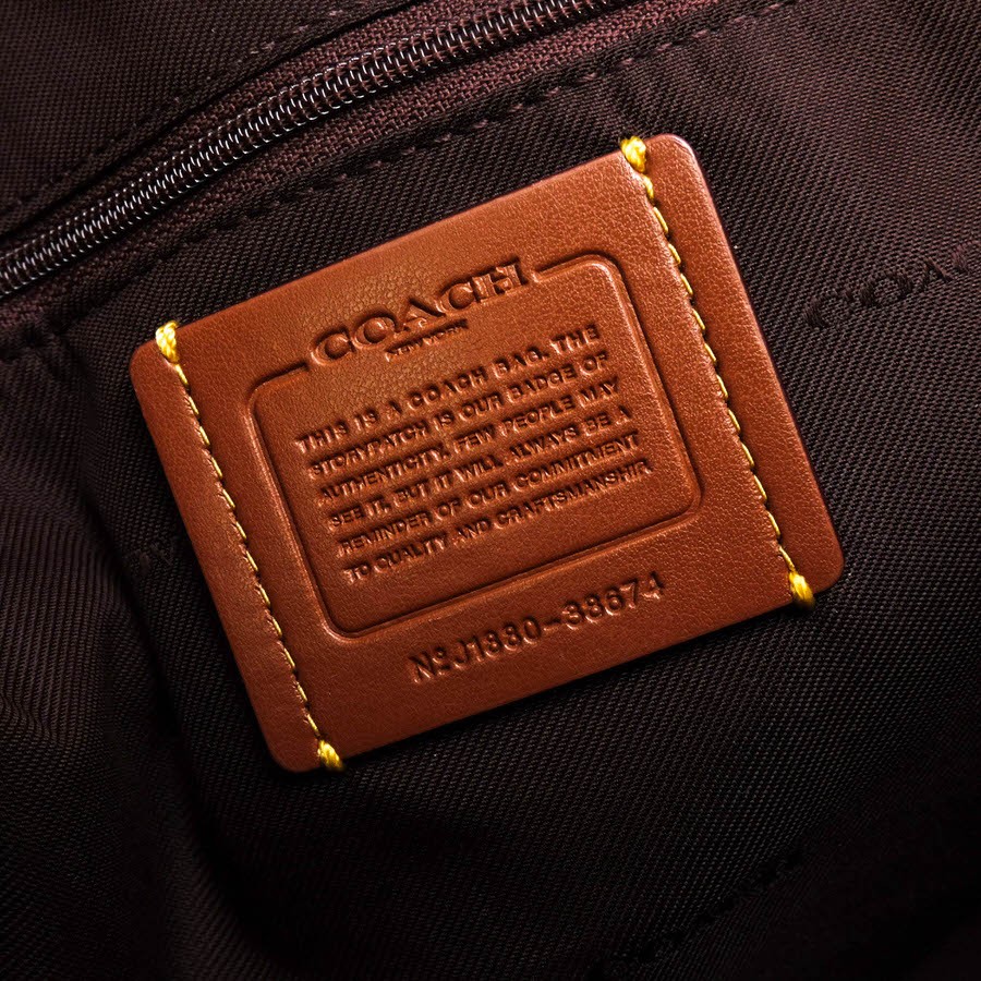 Coach Campus Backpack Patchwork Black Leather Use… - image 8