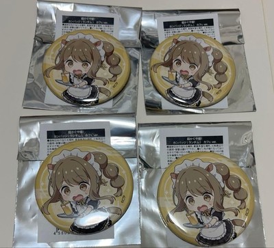 Kaguyasama: Ultra! Can Badge Café Ver. 4Pack  Round Trading Pins, Cardboard