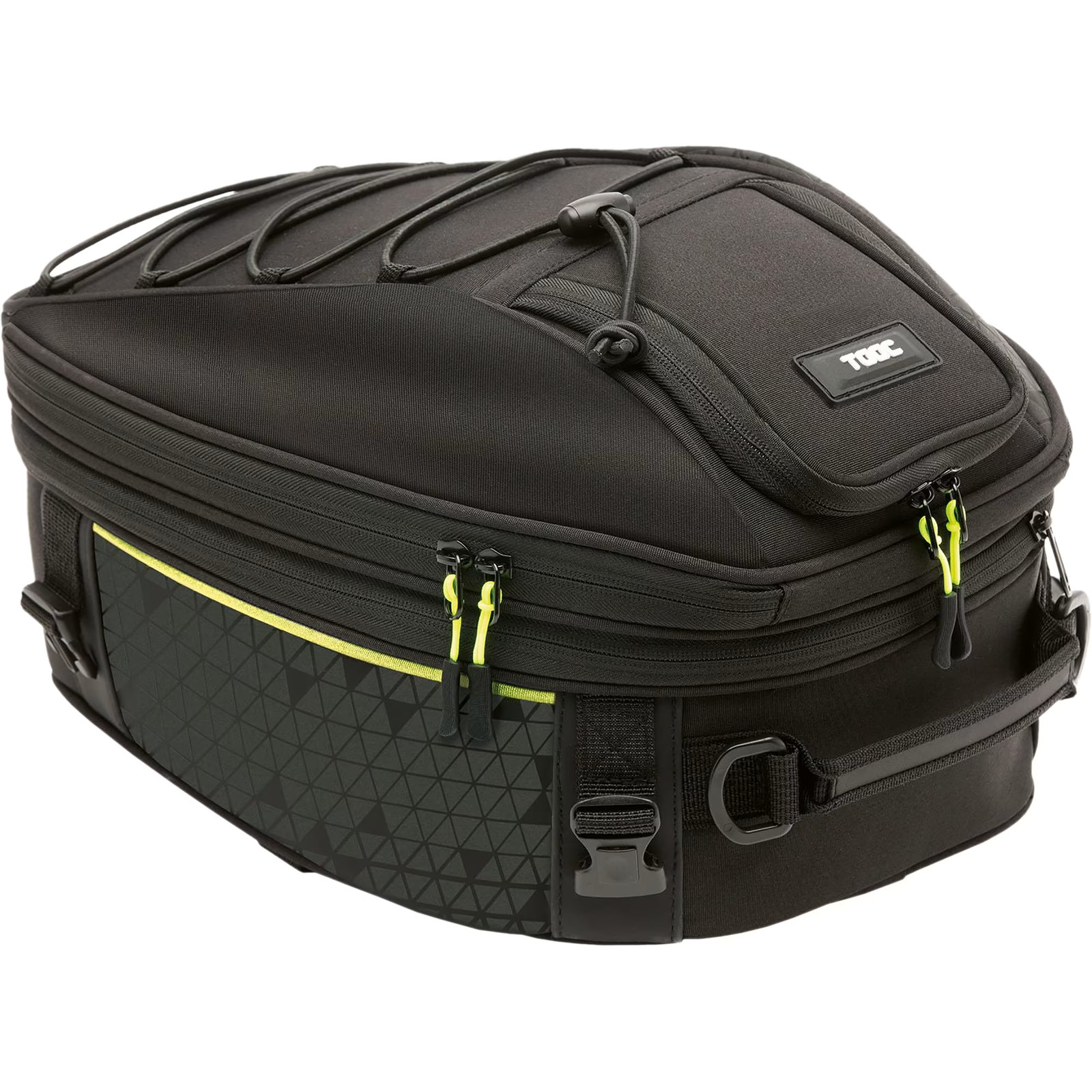 TAAC TC32N 15-20 Litres Expandable Motorcycle Luggage Saddle Bag - Black