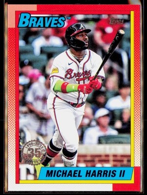 2025 Topps #90B2-41 Michael Harris II 1990 35th Anniversary