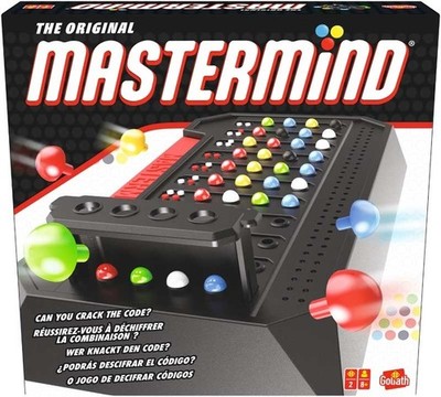 GOLIATH GAMES Mastermind: Das Original Kannst du den Code knacken? Brettspiele