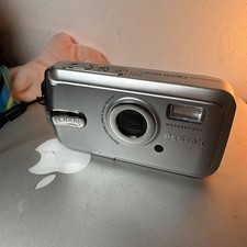 Pentax Underwater Digital Camera Optio W20 7.0MP Silver Tested