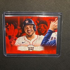 2025 Topps Stadium Club #26 YAINER DIAZ | Red
