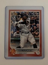 2022 Topps Series 1 - Rodolfo Castro - Mother's Day Hot Pink (RC) /50