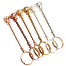 Zigarettenhalter Ring Rose Rauchen Zubehör Schutz Finger Riechen & Farbwechsel 