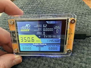 Nerd Miner v2 Solo Bitcoin Miner Mini