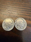 1915-D 5C Buffalo Nickel, 1913-S Type 1-D 5C Buffalo Nickel