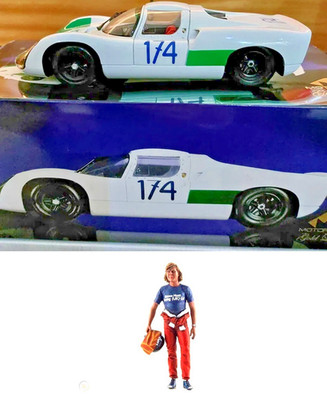 Exoto Motorbox 1:18 Porsche 910 174 Second Targa Florio 1967 + HUNTN CMC AUTOART