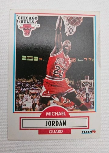 Michael Jordan Trading card Chicago Bulls GOAT vintage