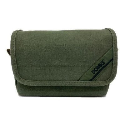 DOMKE F-5 Shoulder & Belt Camera Bag Olive Canvas Kameratasche Gebraucht