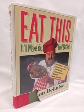 SIGNED Eat This Dom DeLuise Italian Cookbook First Edition 1st Printing 1988 HC SIGNED Eat This Dom DeLuise Italian Cookbook First Edition 1st Printing 1988 HC