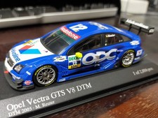 Used MINICHAMPS Opel Vectra GTS V8 DTM 2005 Reuter #12 1/43 14+