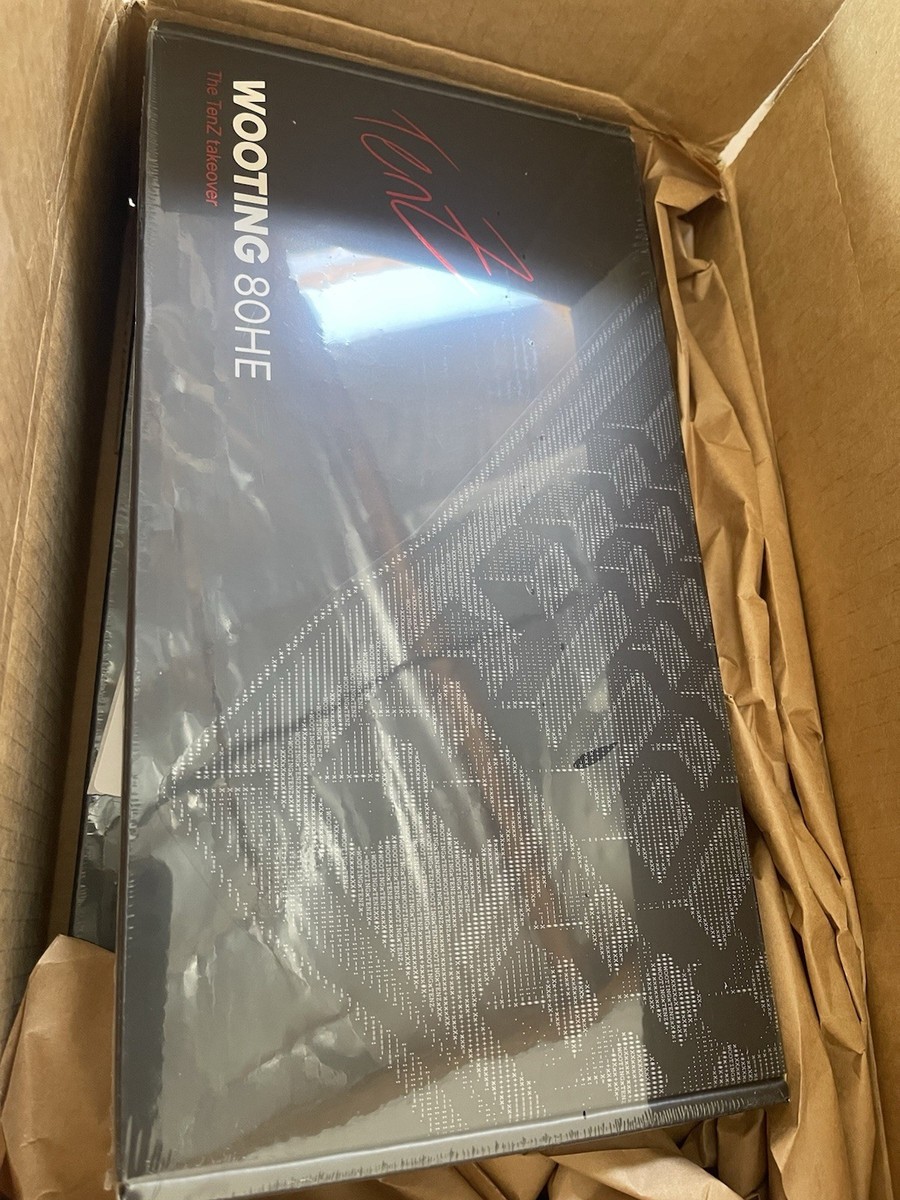 Wooting 80HE TenZ Takeover 新品未開封 Wooting 80HE TenZ Takeover Analog Gaming Keyboard FAST shipping