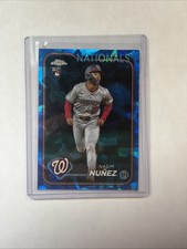 2024 Topps Chrome Update Series Sapphire Edition - Nasim Nunez #USCS267 (RC)