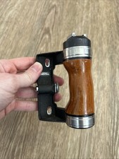 Asahi Pentax genuine wood hand grip for 6x7 67 II cameras, very nice  clean