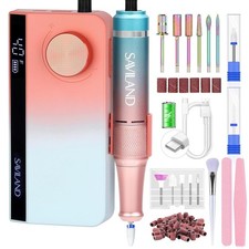 Electric Nail Drill Professional: 40000RPM Upgrad Nail Drill Kit 2025 Beautiful