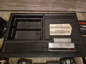 ColecoVision Console - Untested W Super Controller Power 4 Controllers + 9 Games