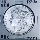1896 BU GEM MORGAN SILVER DOLLAR UNC MS+++ U.S. MINT RARE COIN 7451