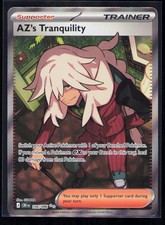 Pokemon Chaos Rising AZ's Tranquility 106/086 Ultra Rare Holo NM