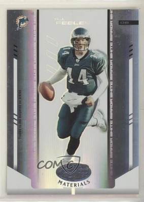 2004 Leaf Certified Materials Mirror White 105/150 AJ Feeley #59 uk2