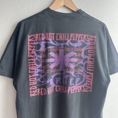 Red Hot Chili Peppers 1995 World Tour Vintage REPRINT Tee Shirt XL