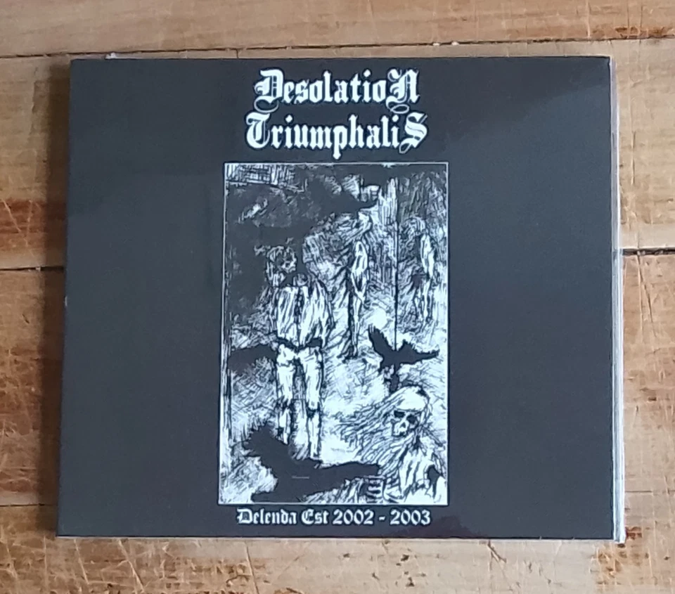 DESOLATION TRIUMPHALIS  "Delenda Est 2002-2003" Digipak cd ( S.A.B. 010) NEW !!! - Photo 1/3