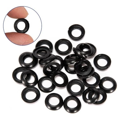 Profiqualität elastische Wickel Karo Kleiderringe 20 Stück für Rutenbau - Bild 1 von 4