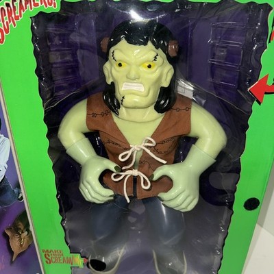 MANLEY TOY QUEST STRETCH SCREAMERS ELECTRONIC FRANKENSTEIN WITH