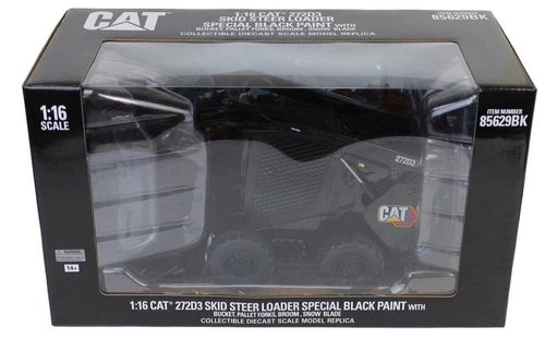DIECAST MASTERS - Engin de chantier de couleur noir avec accessoires – CATERP... - Imagen 3 de 3