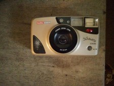 Halina Ansco Silhouette Zoom Point  Shoot Camera, 28-52mm With Case