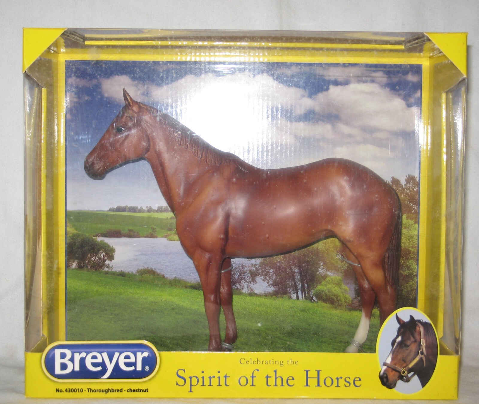 Breyer horse warehouse find Thoroughbred chestnut Halla Bolya model eBay