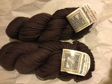 2 SKEINS Stonington Bulky Cabled Superwash Wool Yarn Made in Greece - 9191