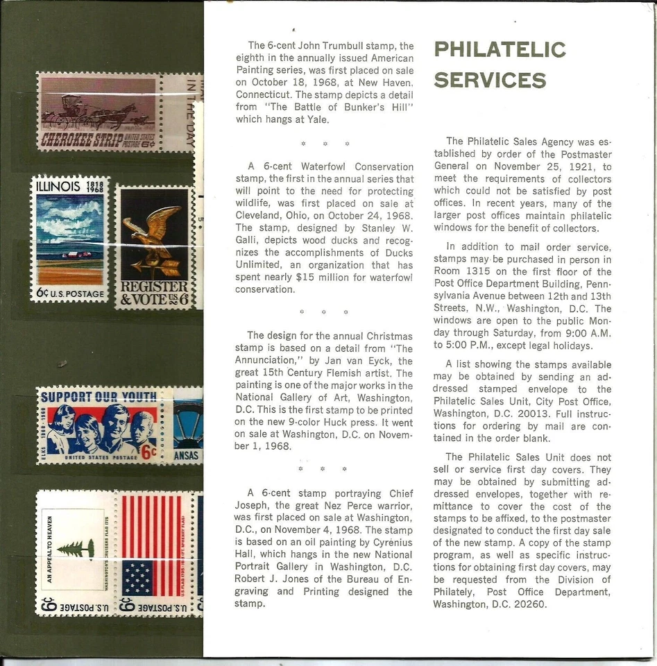 Juego como nuevo #334-890 edición especial edición MNH 1968 #1338/C74 Foto 3 de 4