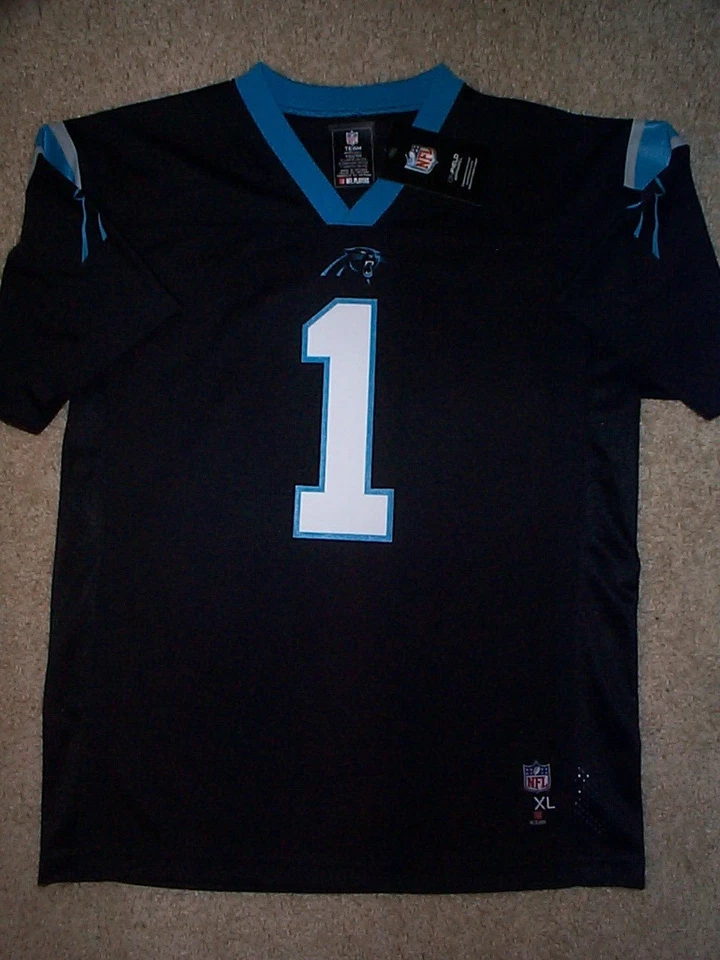 Camiseta Carolina Panthers CAM NEWTON NFL JÓVENES NIÑOS NIÑOS (xl 18-20) Foto 2 de 2