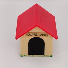 Guard Dog Toy Dog House - Shakes While Dog Barks Battery Operated Tested Works