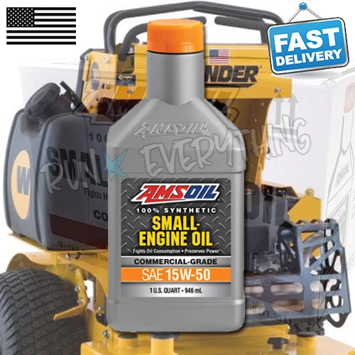 Amsoil Oil For Wright Stander Kawasaki FX600V 19.0 Hp Motor