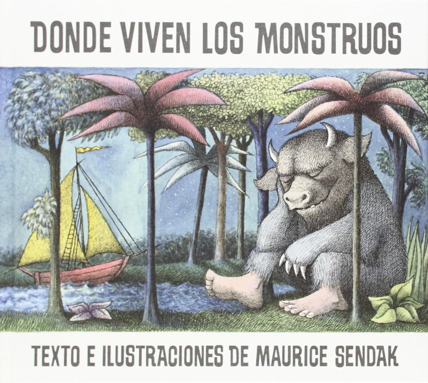9788484648581 Donde viven los monstruos - Maurice Sendak,Agustín Gervás Sánch