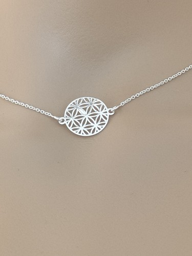 Collier Argent Arbre De Vie Thanina - Neuf Avec étiquettes, Pendentif Rond, Argent 925