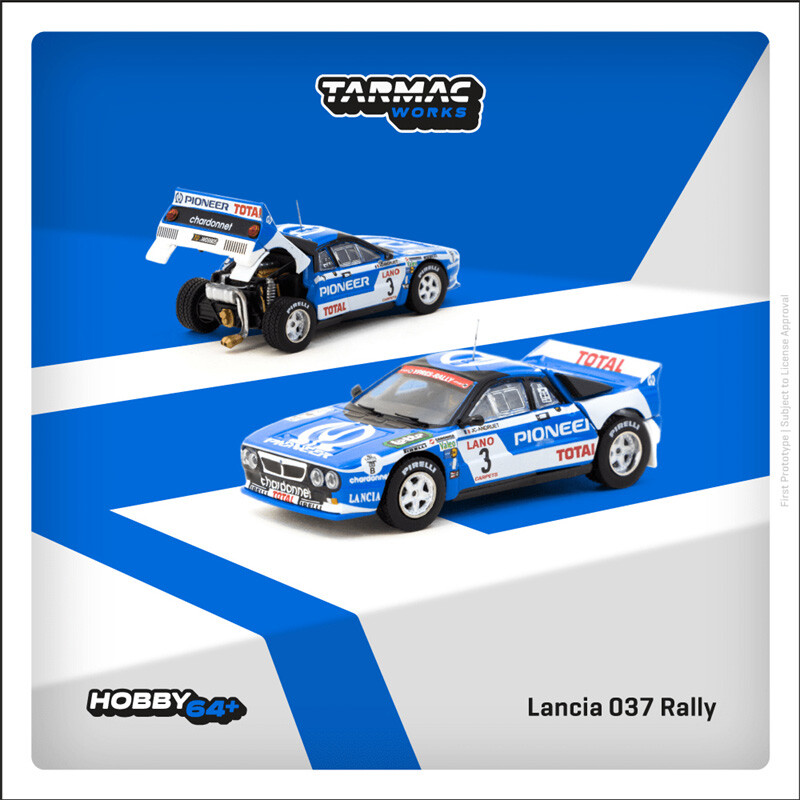 ターマックワークス 1/64 ランシア 037 ラリー モンテカルロ 1983 1724744603661_3960246552436801