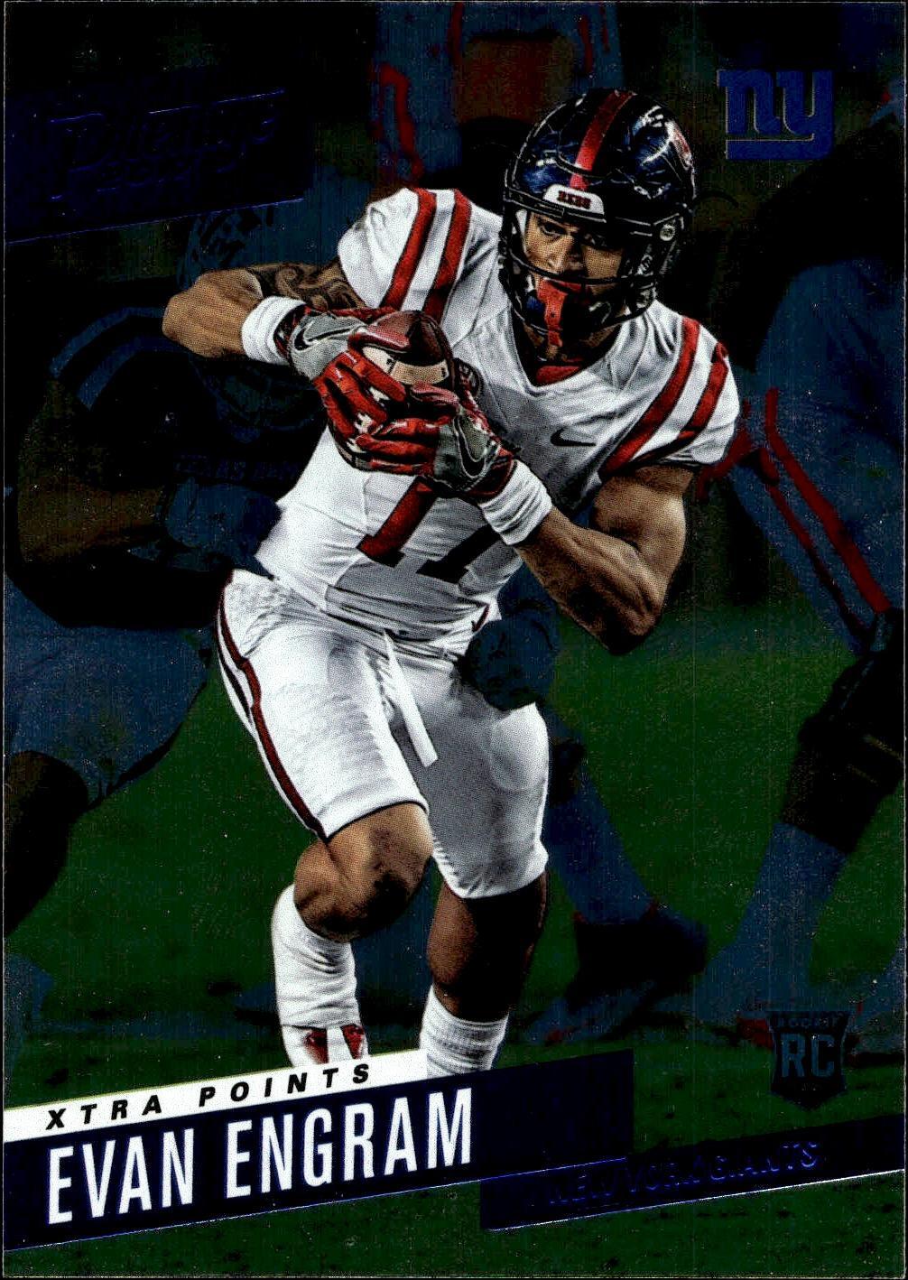 2017 Panini Prestige #218 Evan Engram Xtra Points Blue