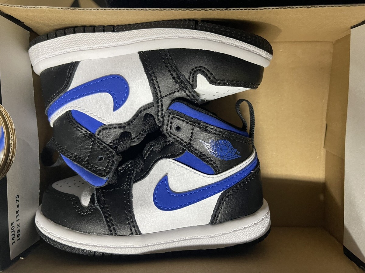 Nike Air Jordan 1 Mid 5C ブラック/ホワイト　RETRO Air jordan 1 - Retro mid white black blank noir RETROACTIVE
