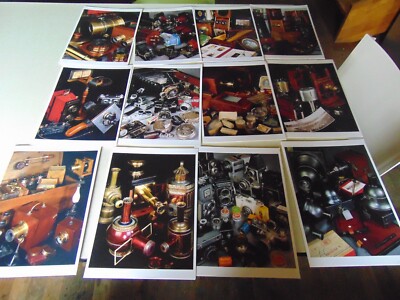 Lot de 12 porte-menus Air France VIDE avions collection  NECEPHORE NIEPCE 1992