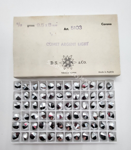 100 Perles Crystal 2 X 3 Mm - Argent Light - Sans Marque - Neuf - Fabriqué En France