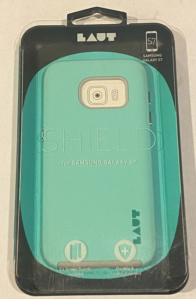 Funda protectora duradera para teléfono SAMSUNG GALAXY S7 2016 COMO NUEVA verde Foto 2 de 4