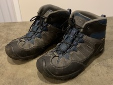 Keen Womens Size 6 Pagosa Mid Waterproof Hiking Boots Blue 1013626