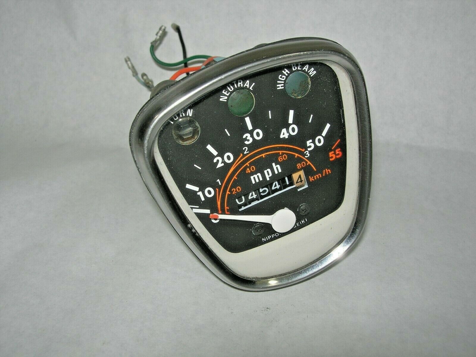 1980 1981 HONDA PASSPORT C70 C 70 SPEEDOMETER SPEEDO GAUGE WITH