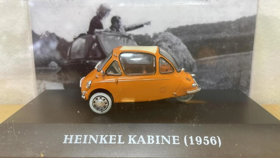 Heinkel Kabine 1956 1/43 #10, Microauto di un tempo auto microcars auto .it - Immagine 4 di 4