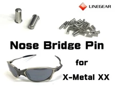 LINEGEAR Nose Bridge Pin, Rivet - Polished for Oakley X-Metal XX [NBPIN-POL-2] 